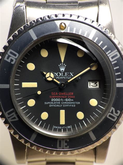 price rolex sea dweller 1975|rare rolex sea dweller models.